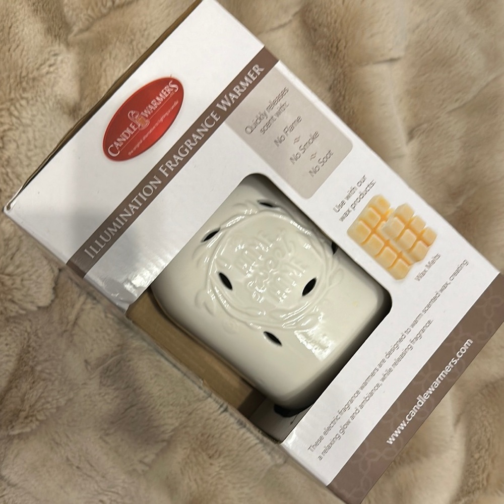 Candle Warmers White Fragrance Warmer